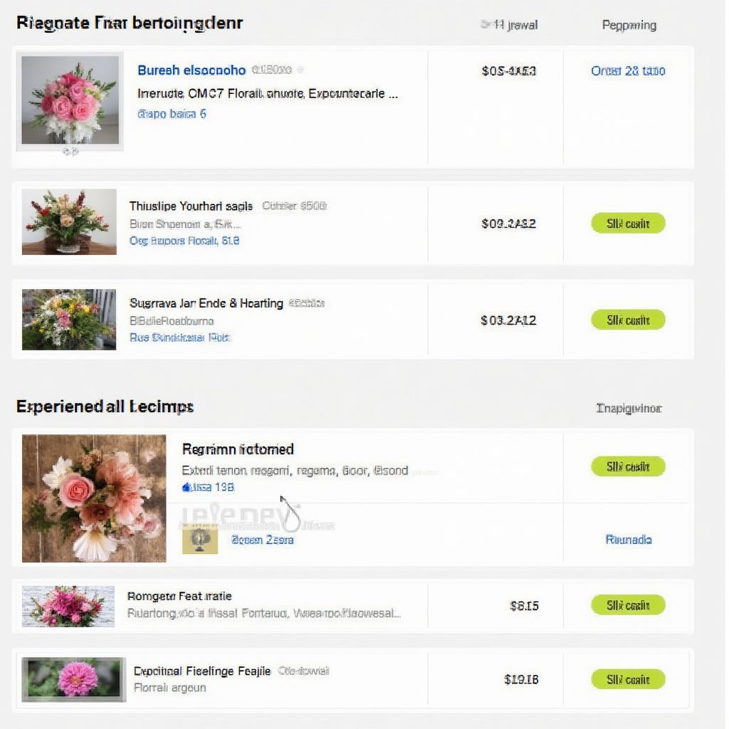 Floristería con ventas por Instagram
